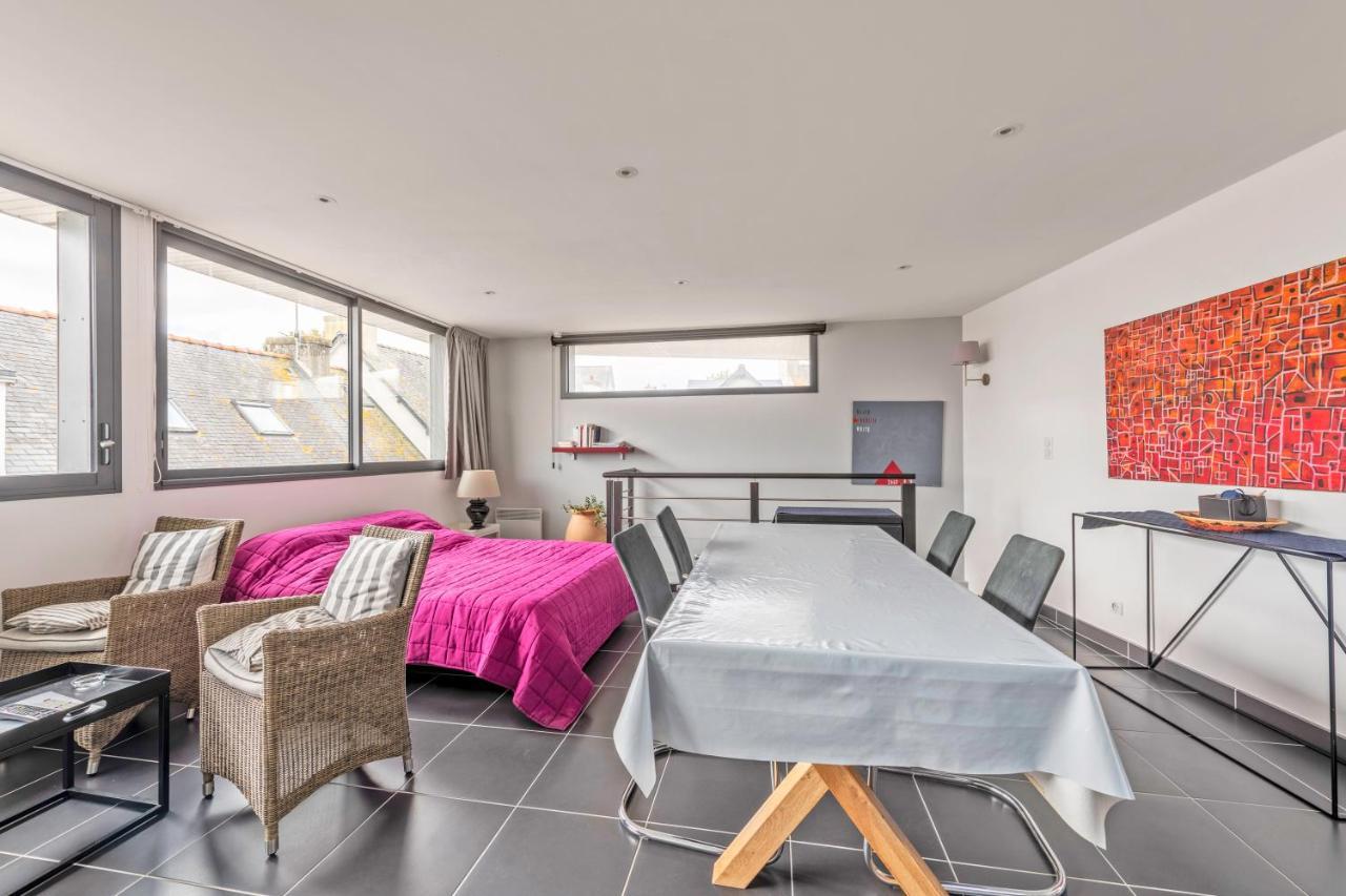 Studio Vue Mer 15M De La Plage Plobannalec-Lesconil Exterior photo